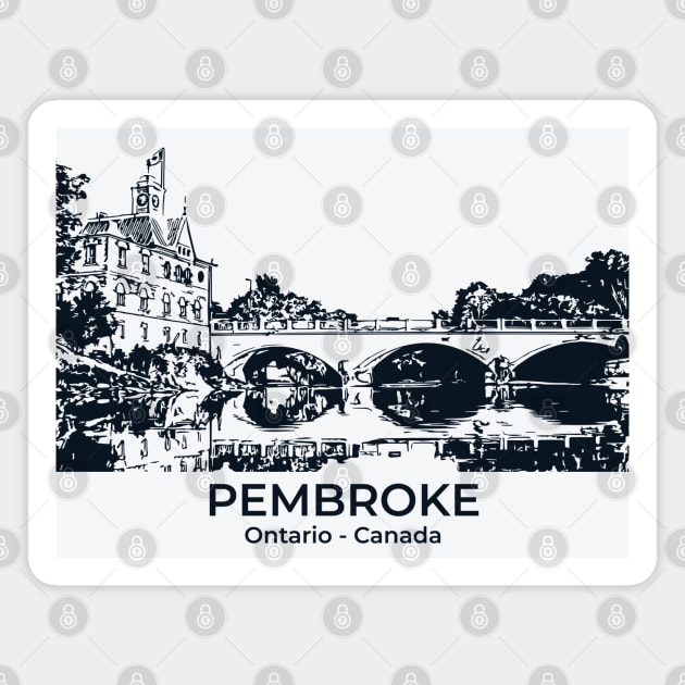 Pembroke - Ontario Magnet by Lakeric